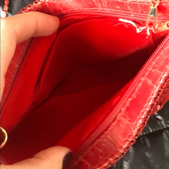 Vintage Red Rockstar clutch - Picture 5 of 6